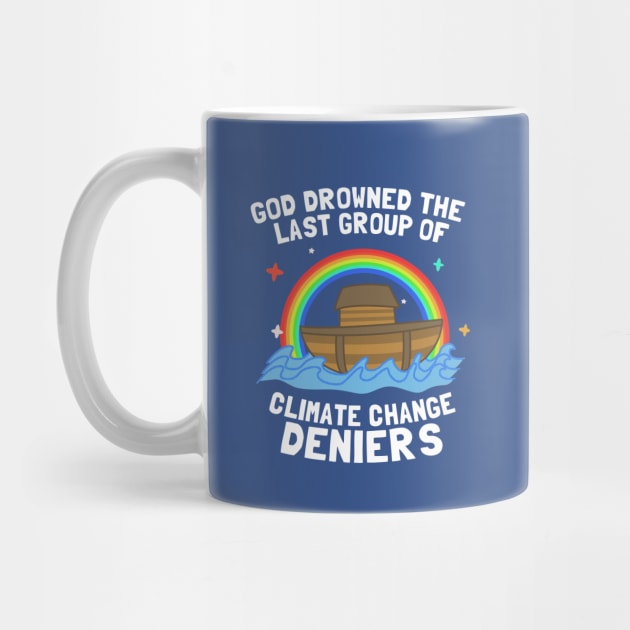 God Drowned Last Group Of Climate Change Deniers by dumbshirts